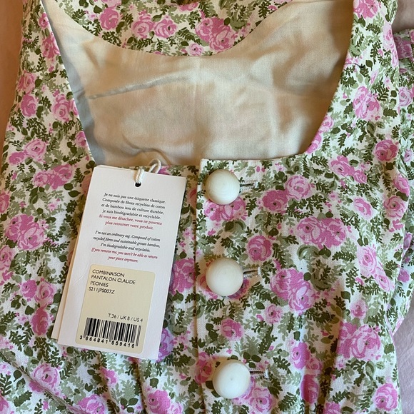NWT Sezane Claude jumpsuit 36 - Picture 3 of 3